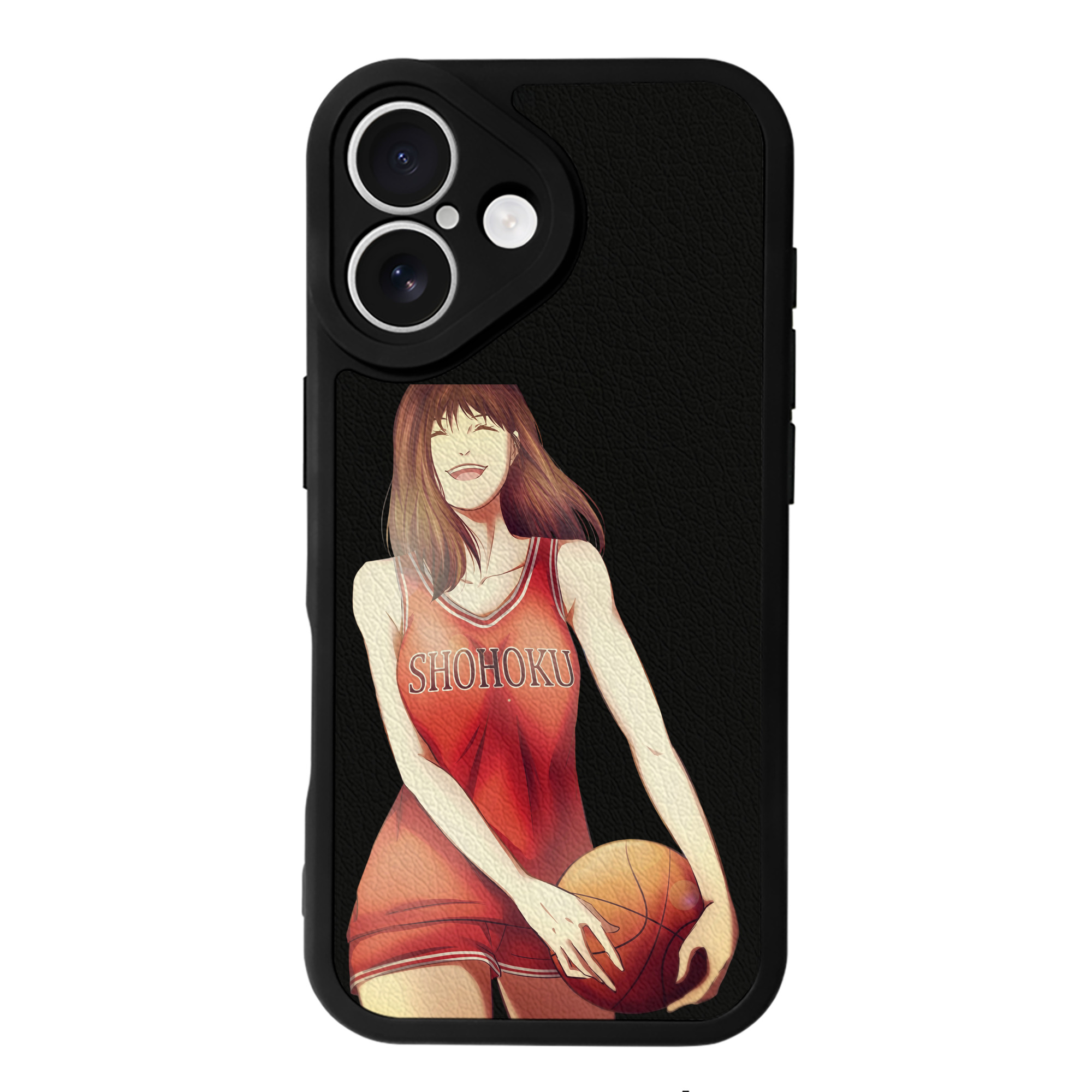 （画像用） SLAM DUNK／スラムダンク 【iPhone 16シリーズ対応】シリコンスマホケース（レザー調） 材質：シリコン